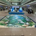 홈 바닥트릭아트 4