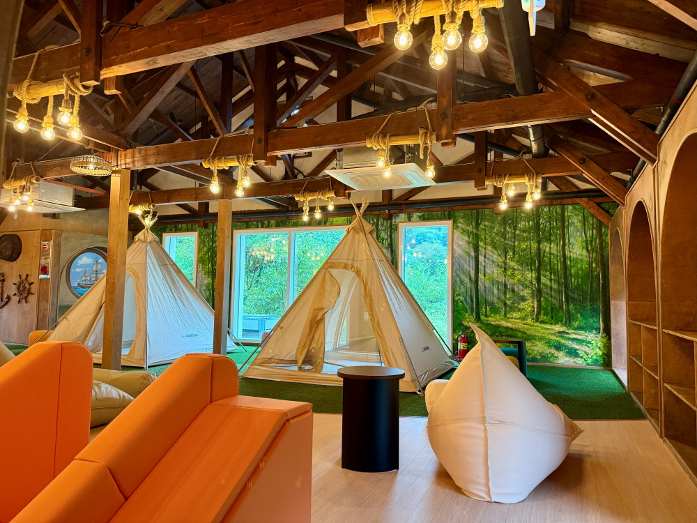 키즈카페빈티지인테리어벽화21